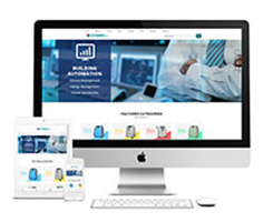 W75 蓝色大气医疗欧美响应式网站